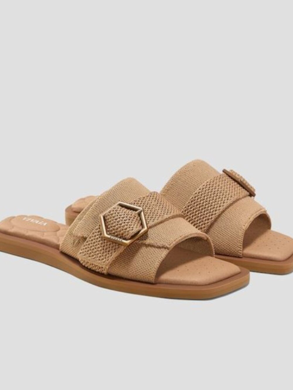 New Vivaia Micah Pillow Top Slide Sandal Nutmeg 8.5
